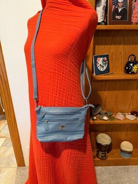 Stone Mountain Leather Crossbody | Dual Straps | Soft Pebbled Leather